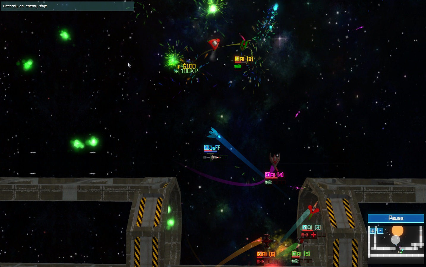 Yargis - Space Melee screenshot