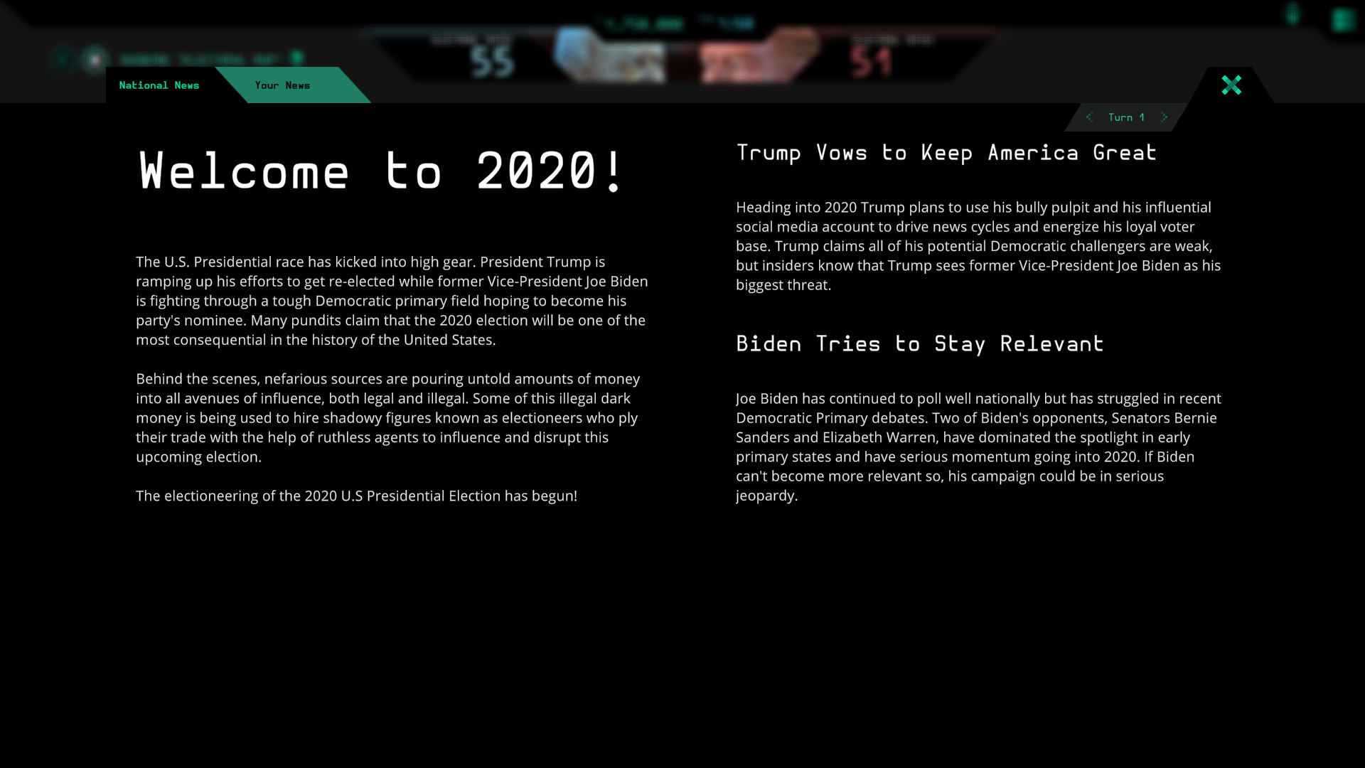 Electioneering screenshot