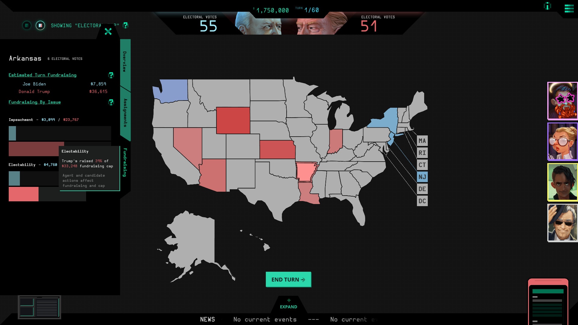 Electioneering screenshot