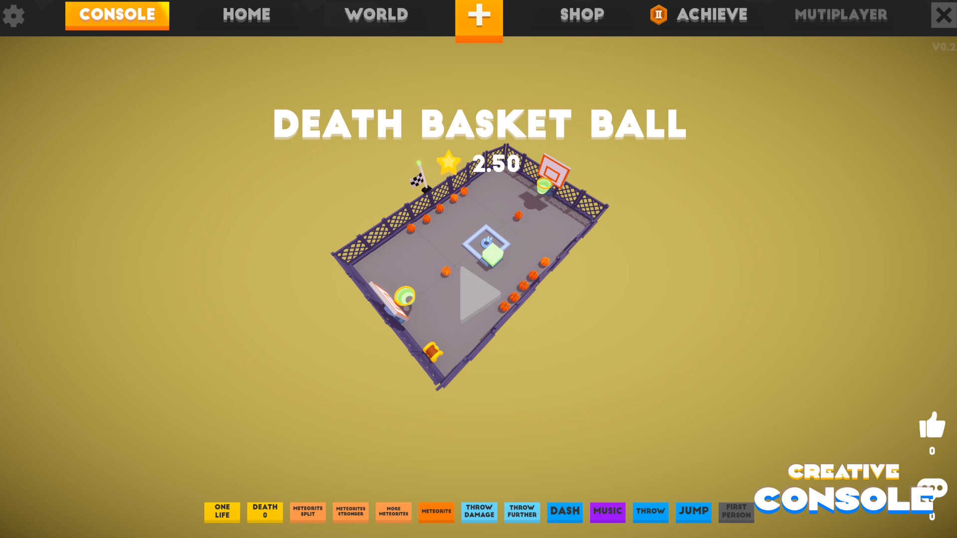 Creative Console screenshot