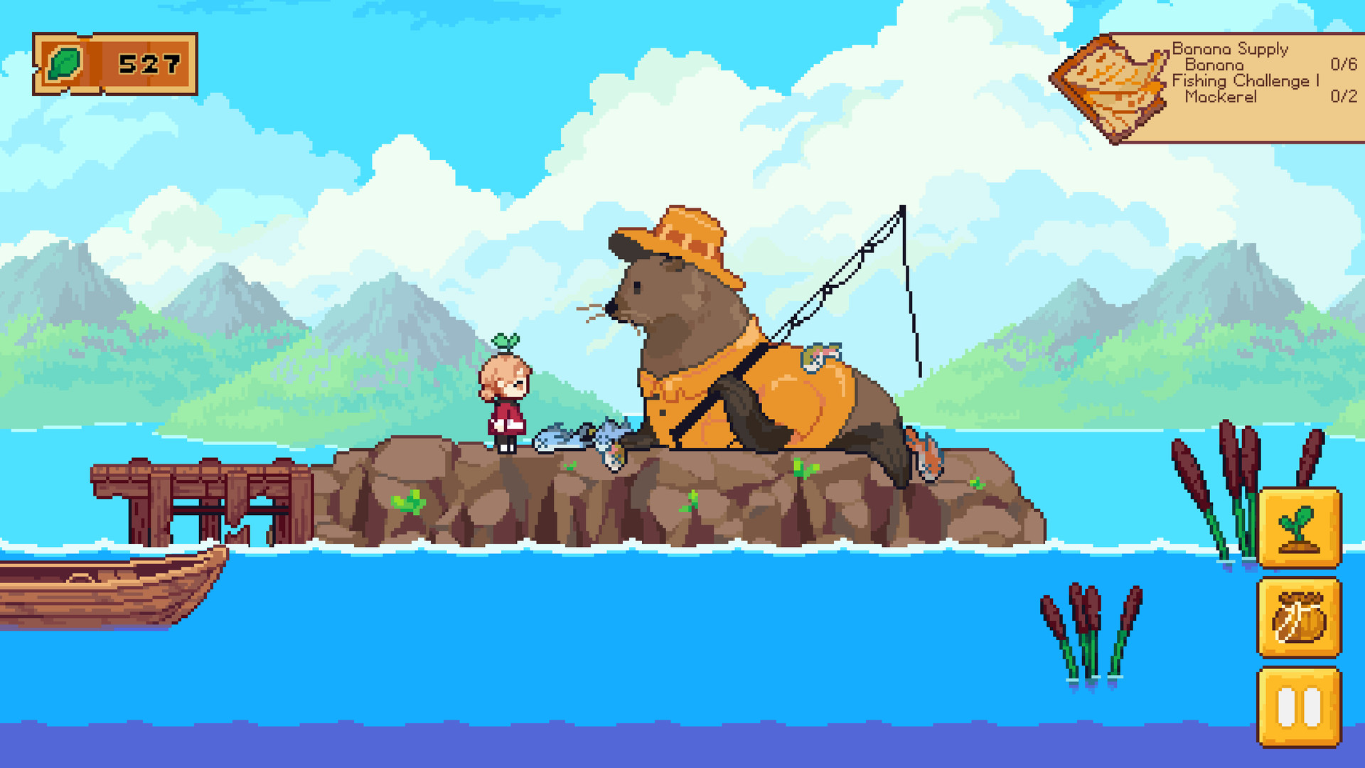 Luna's Fishing Garden screenshot