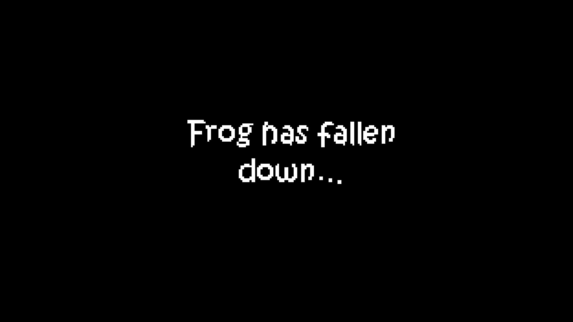 Frog Fall Down screenshot