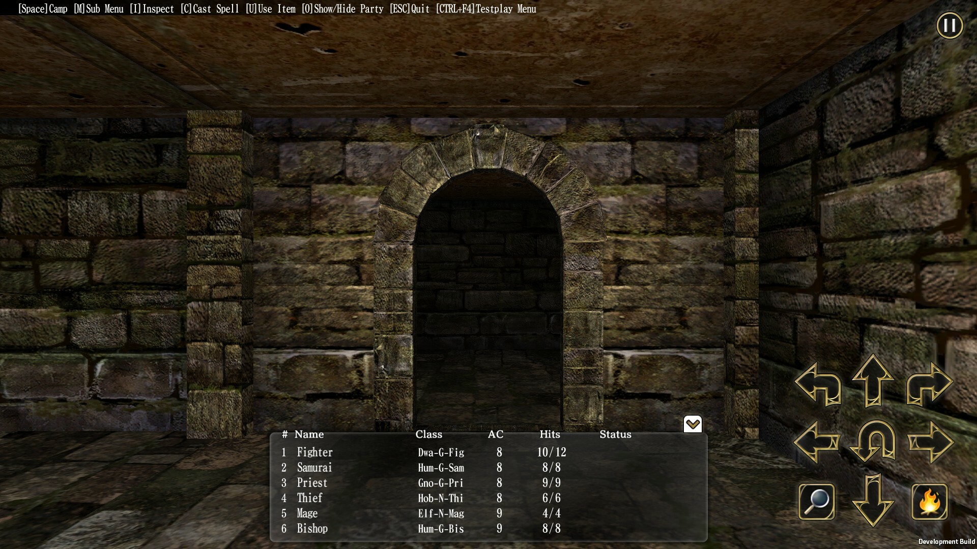 Wizardry: The Five Ordeals screenshot