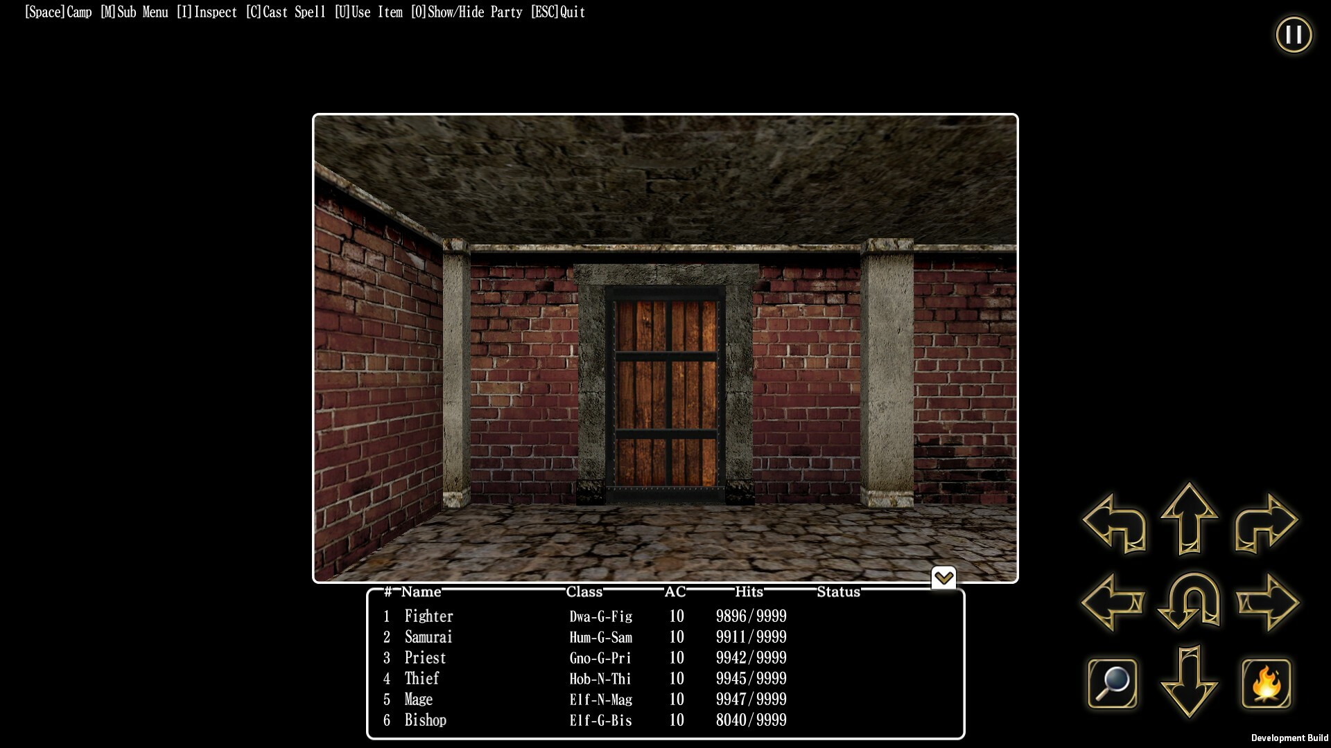 Wizardry: The Five Ordeals screenshot