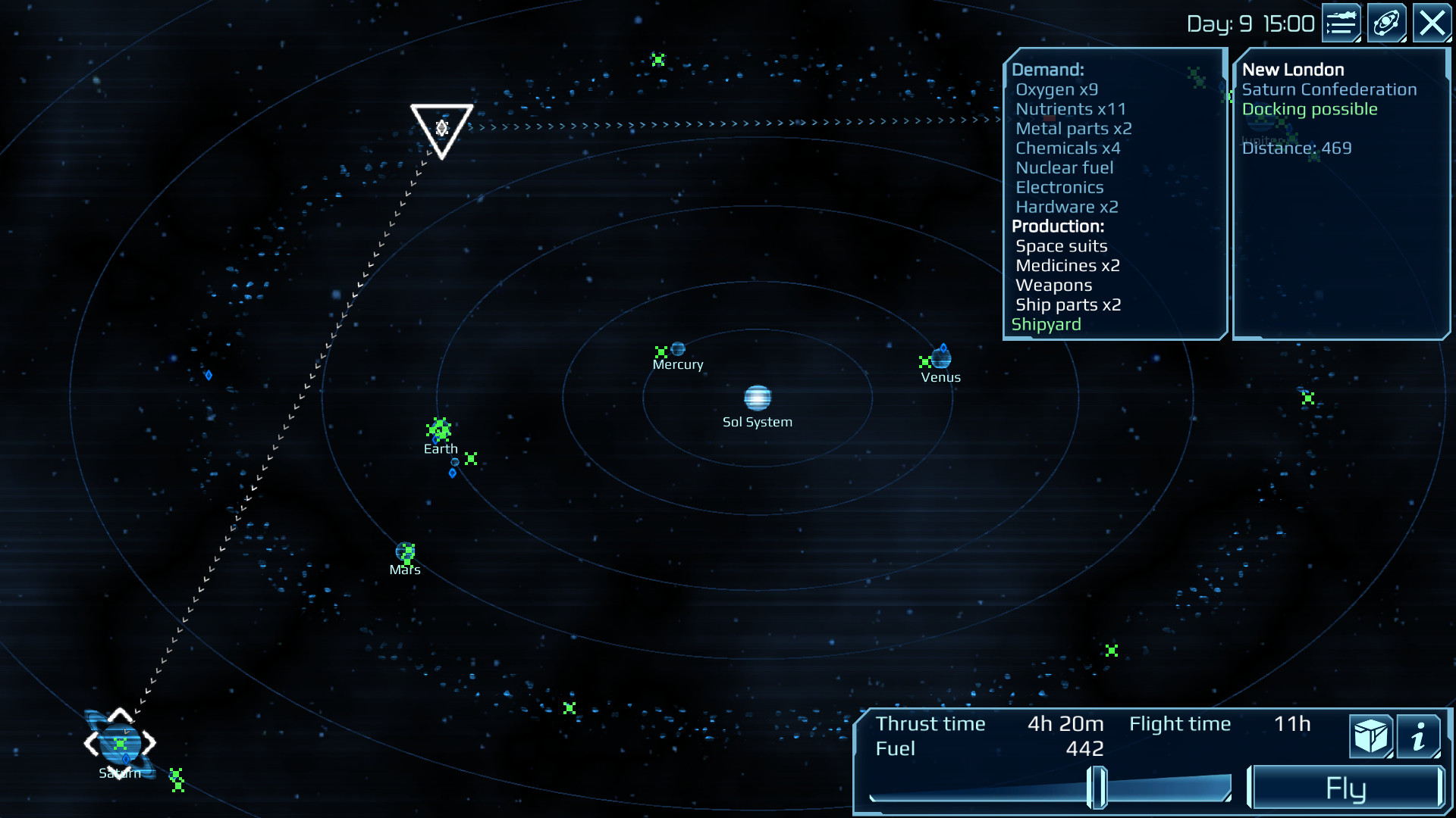 Space Commander: War and Trade screenshot