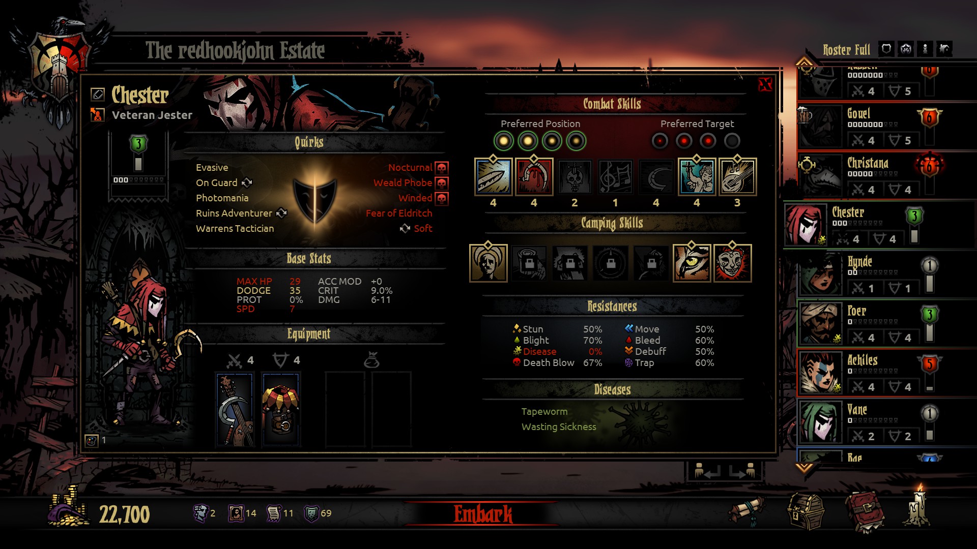 Darkest Dungeon® screenshot
