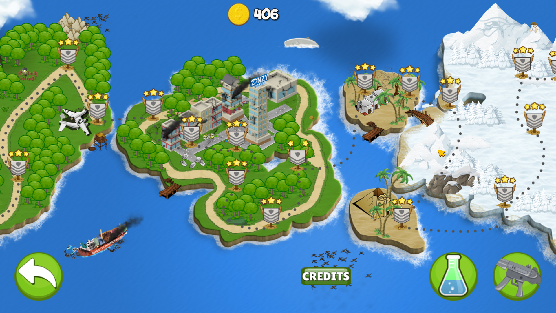 Zombie Wars: Invasion screenshot