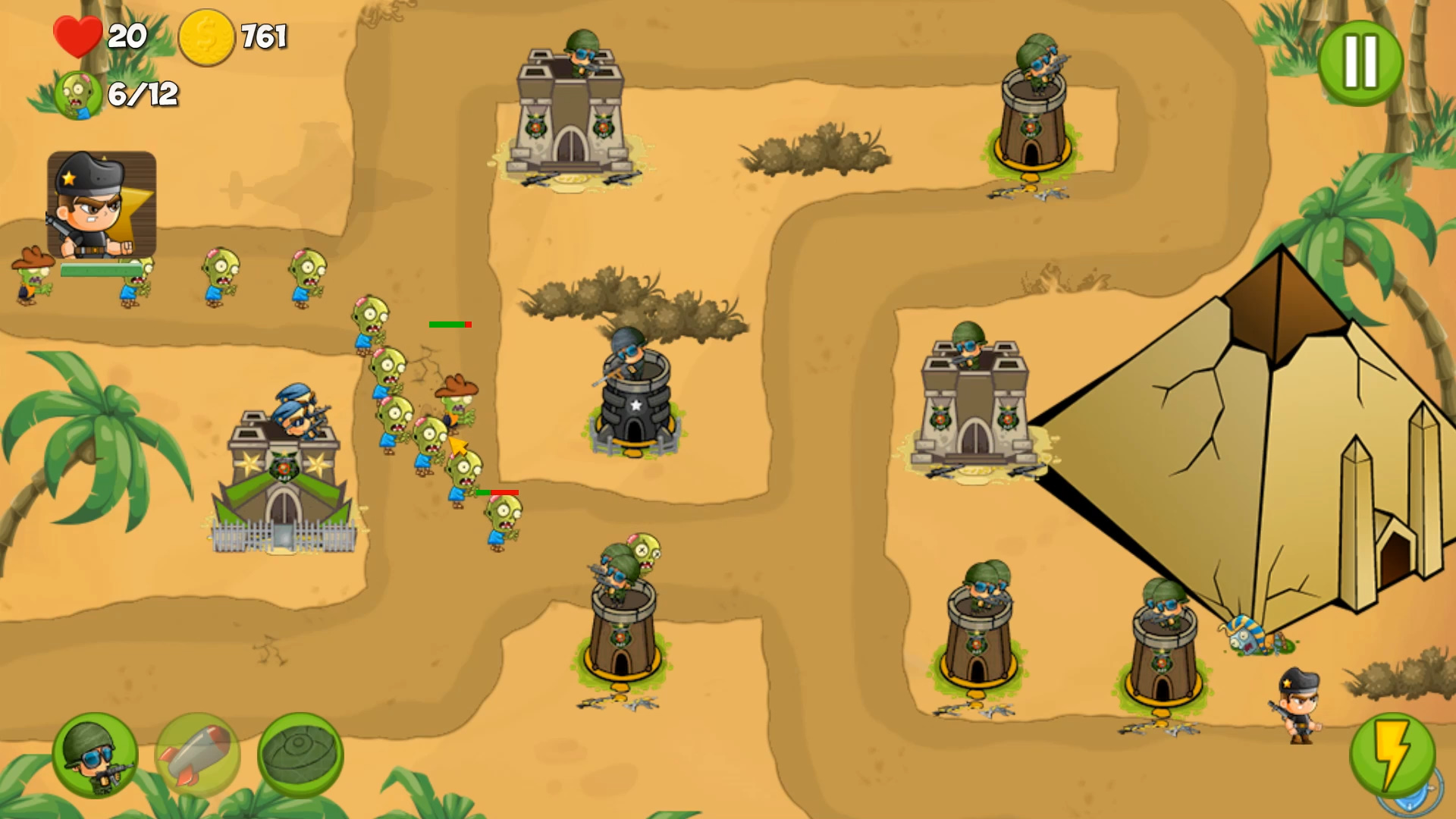 Zombie Wars: Invasion screenshot