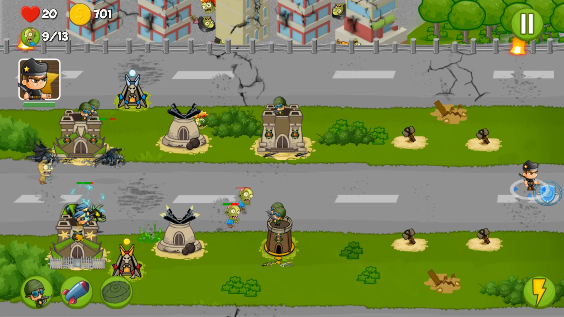 Zombie Wars: Invasion screenshot