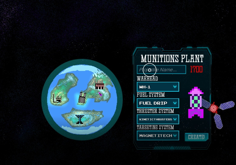 Planetary Defense: An Orbital Turret Defense System screenshot