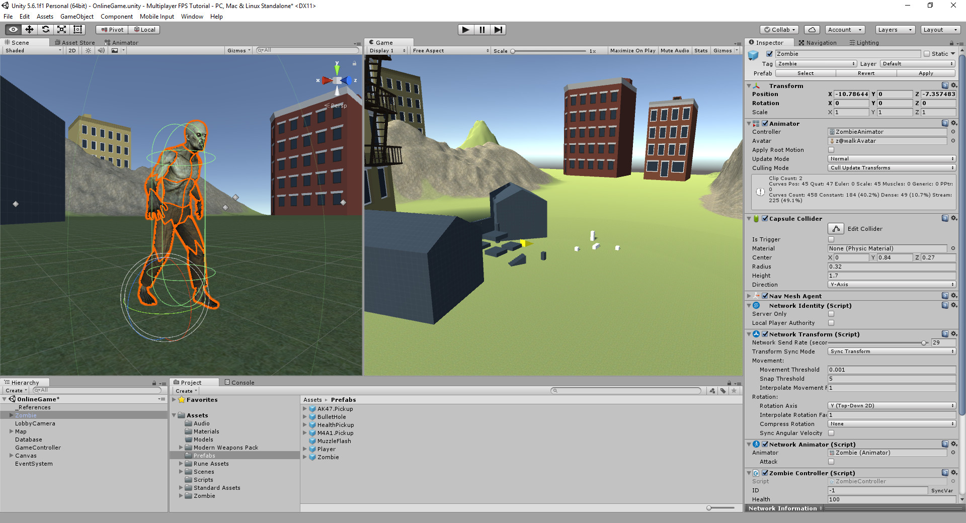 Multiplayer FPS Demo screenshot