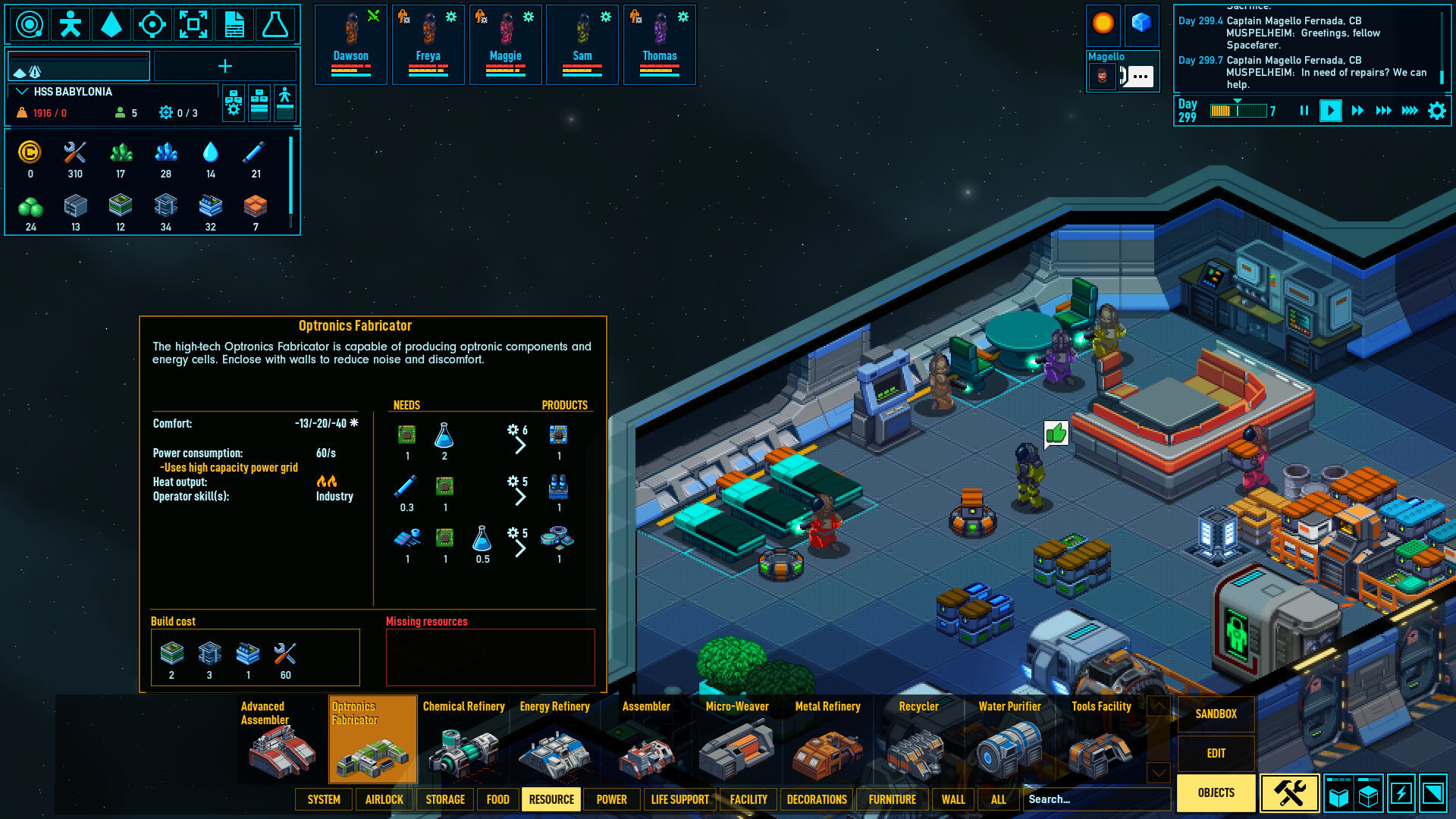 Space Haven screenshot