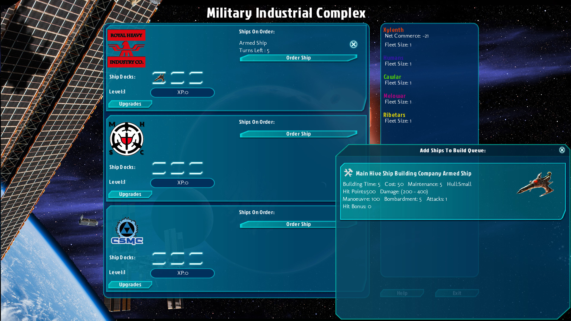 Galactic Inheritors screenshot