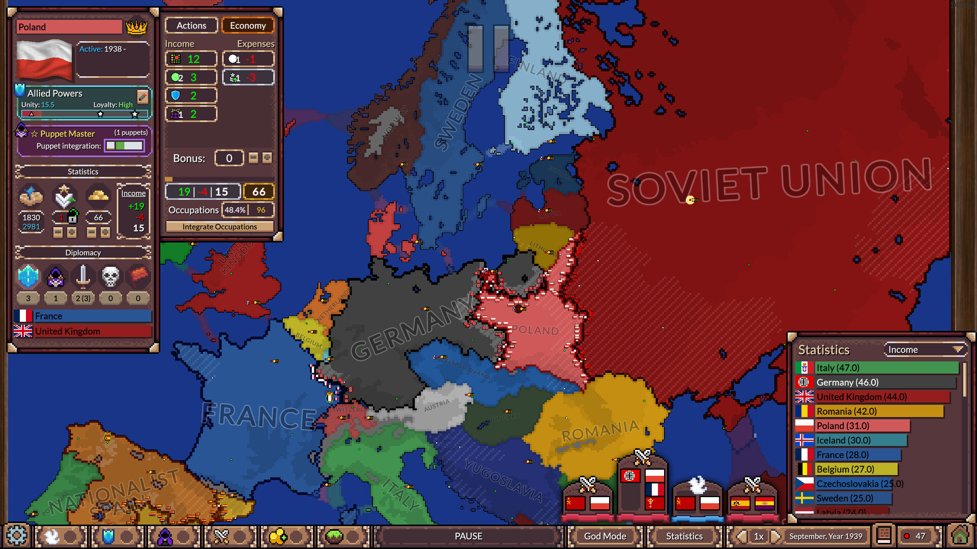 Ages of Conflict: World War Simulator screenshot