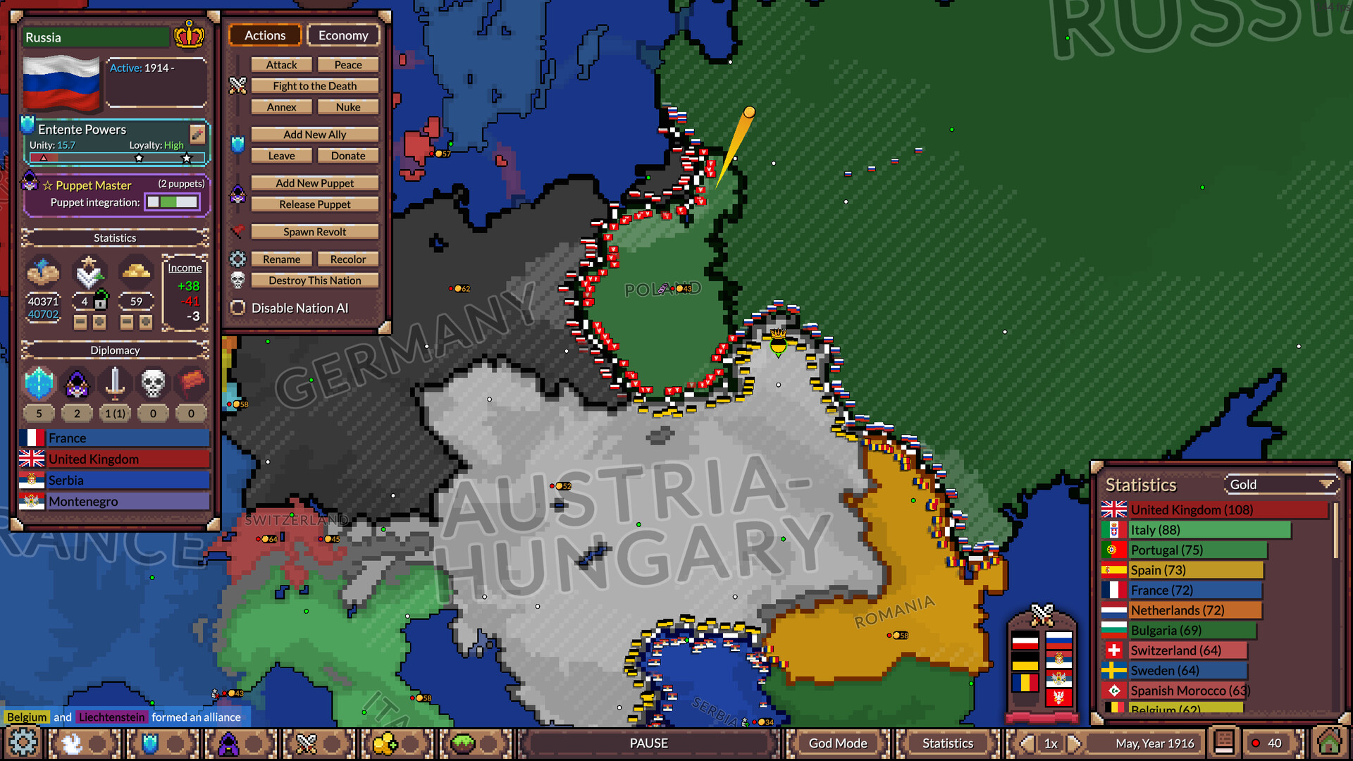 Ages of Conflict: World War Simulator screenshot