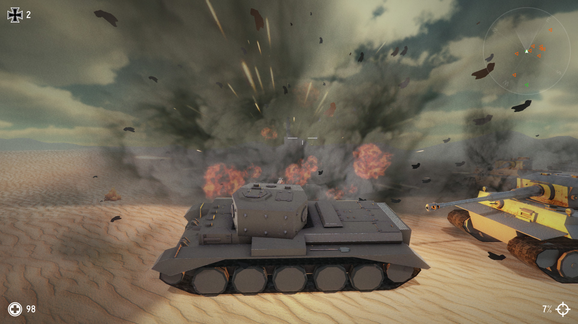 Tank Commander: Battlefield screenshot