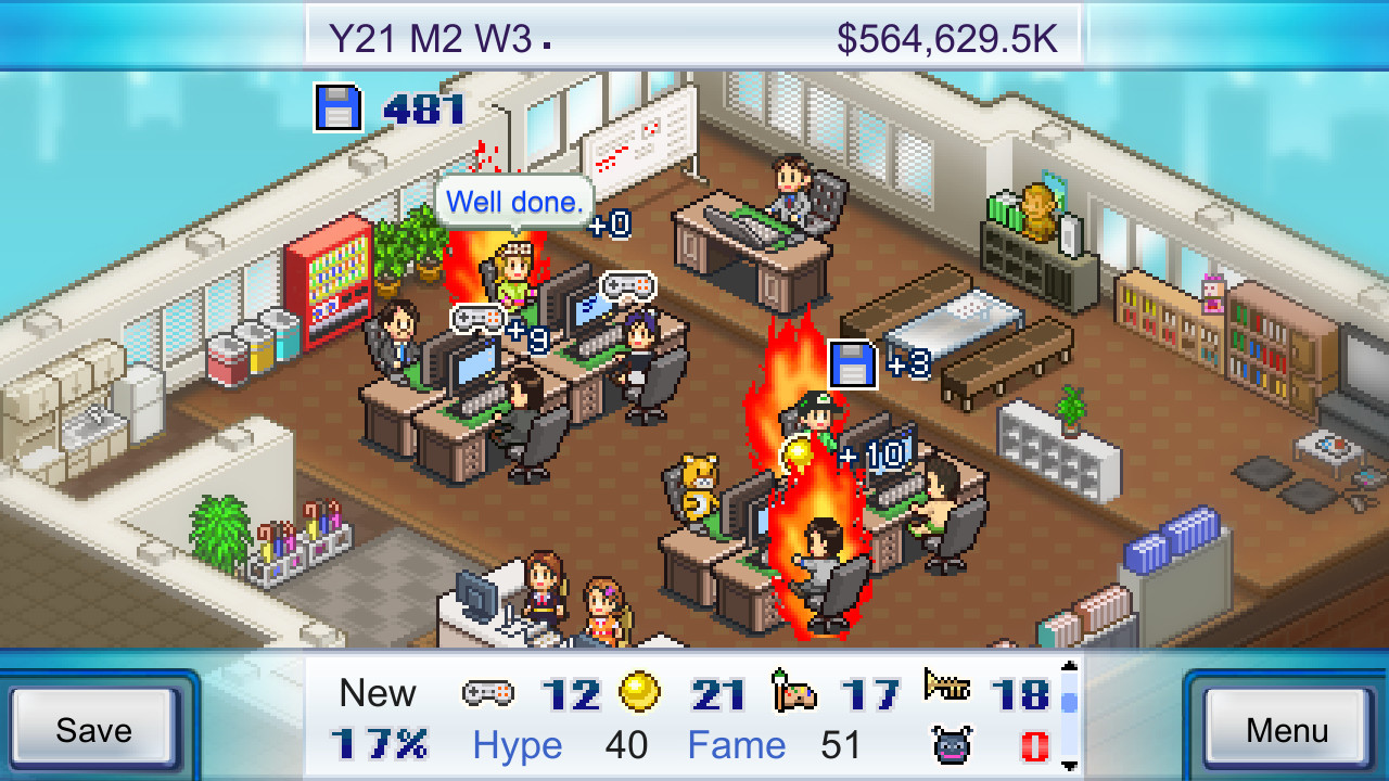 Game Dev Story screenshot