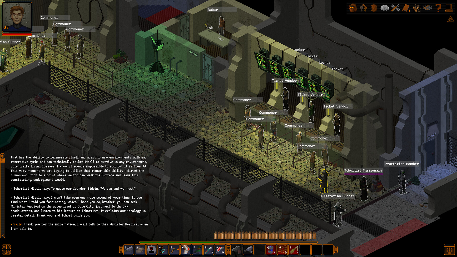 UnderRail screenshot