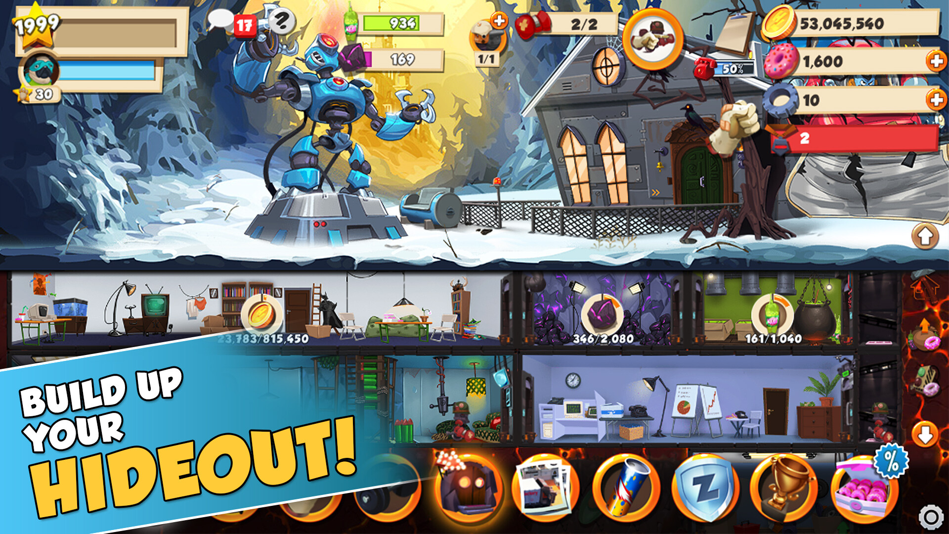 Hero Zero - Multiplayer RPG screenshot