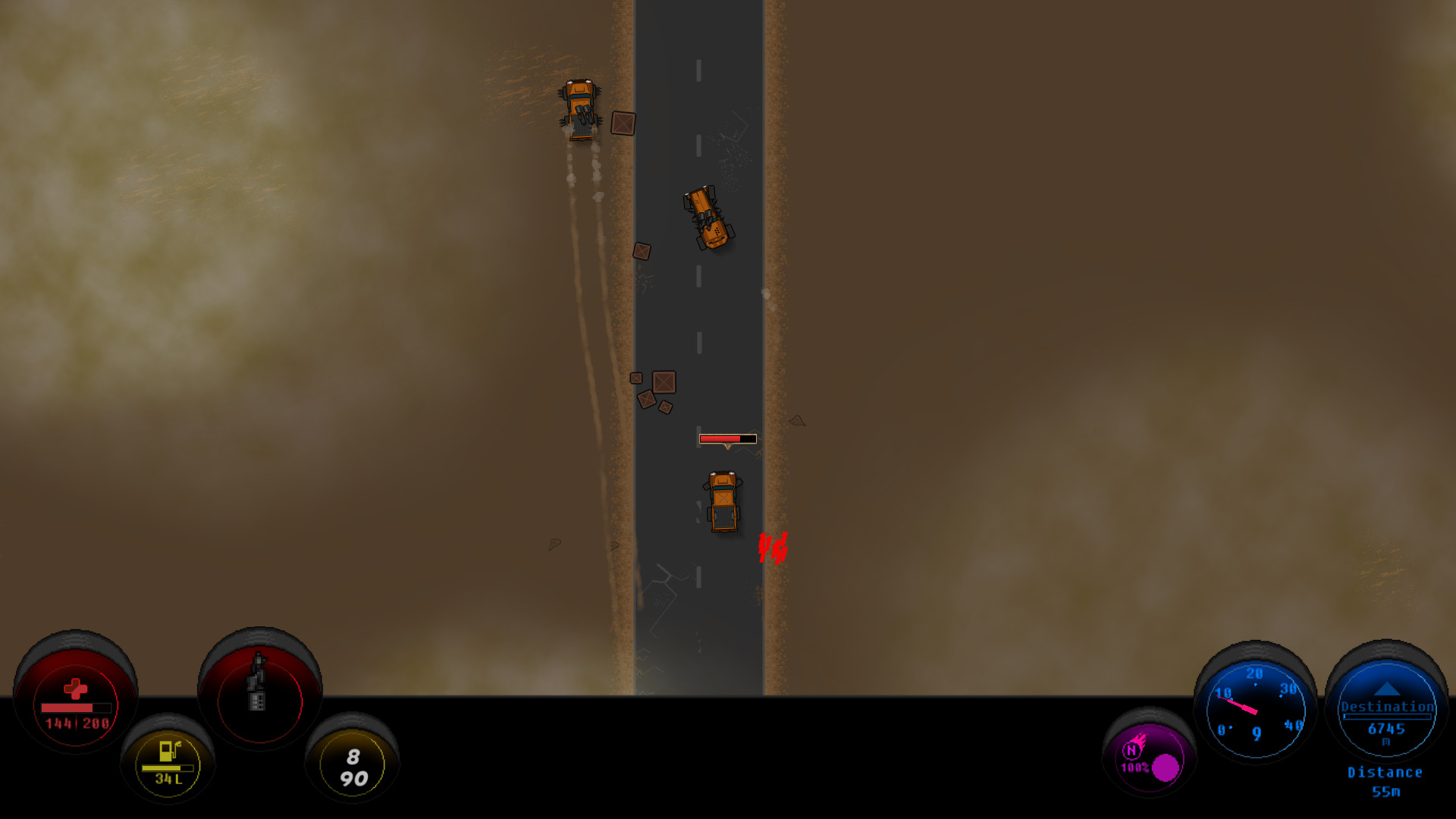 Kivi, Toilet and Shotgun screenshot