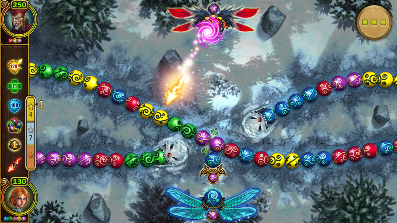 Marble Duel: Sphere-Matching Tactical Fantasy screenshot
