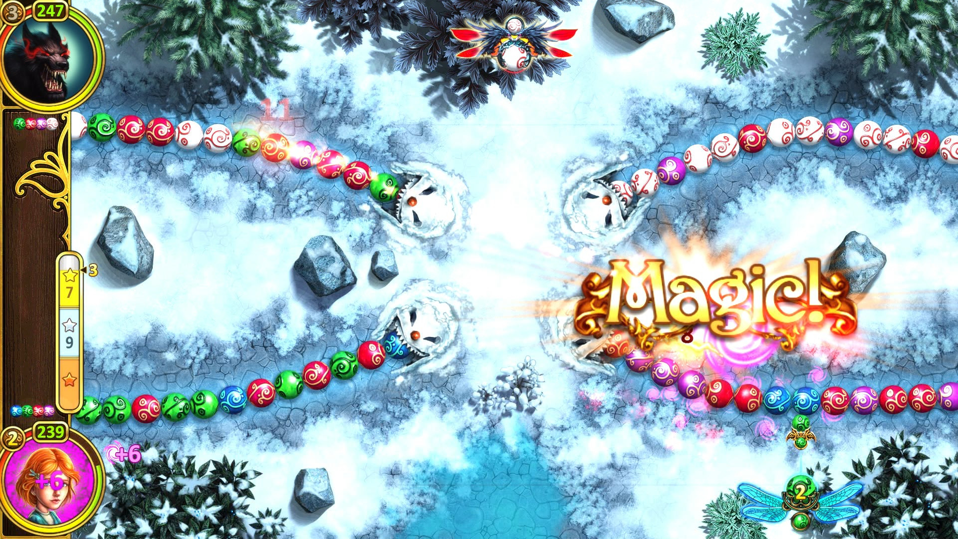 Marble Duel: Sphere-Matching Tactical Fantasy screenshot