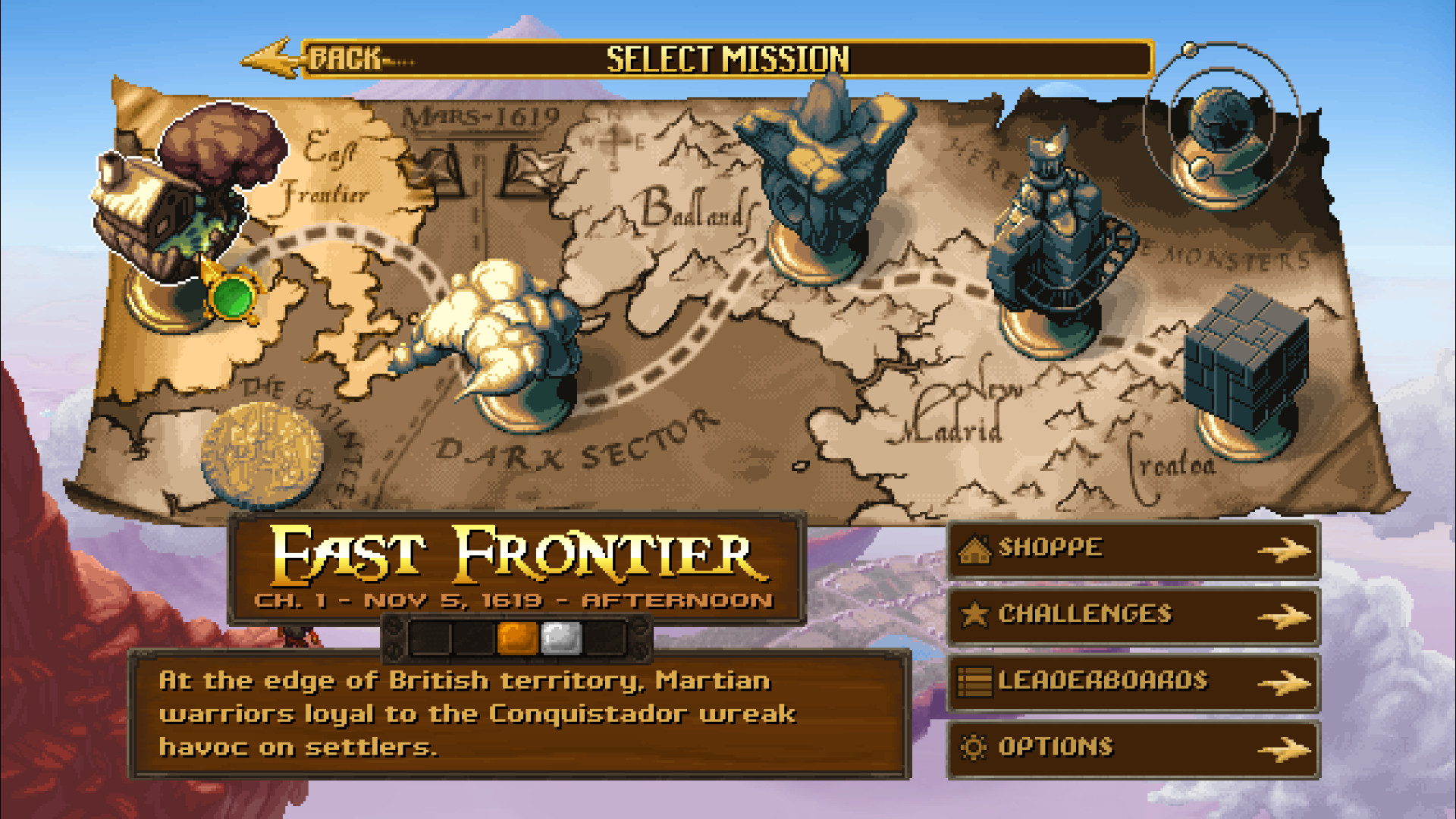 Jamestown+ screenshot