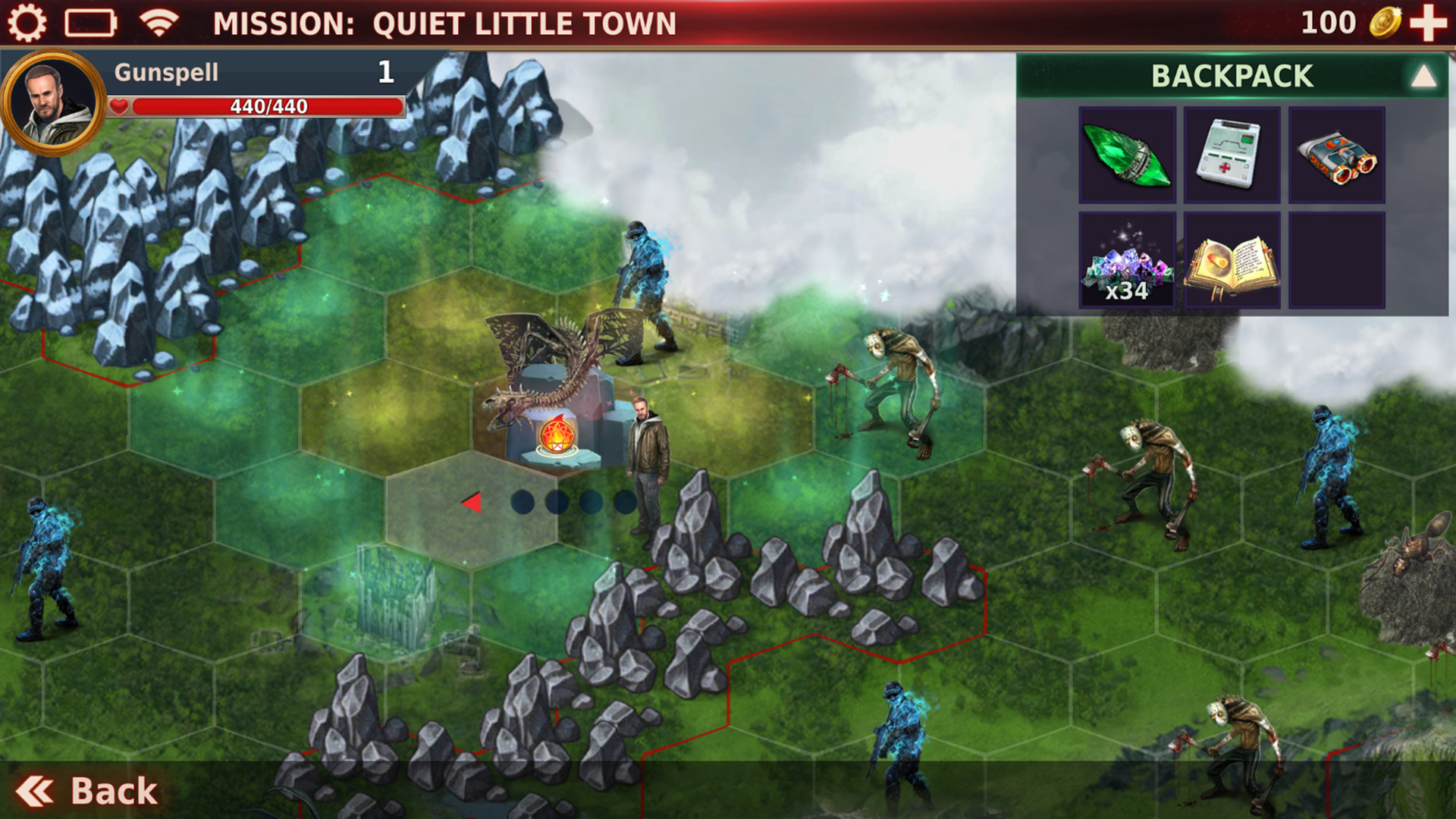 Gunspell 2 – Match 3 Puzzle RPG screenshot
