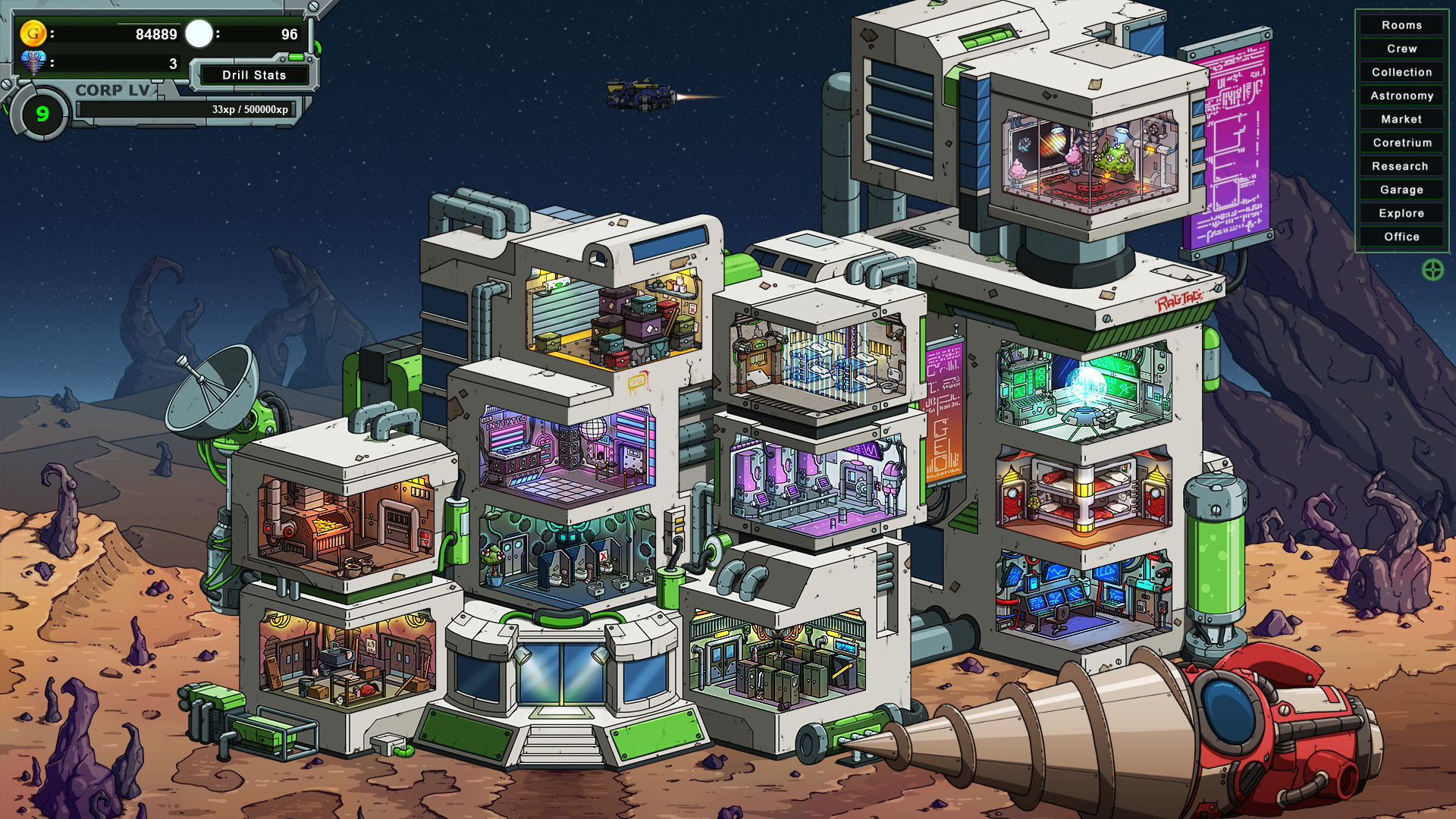 Galactic Mining Corp screenshot