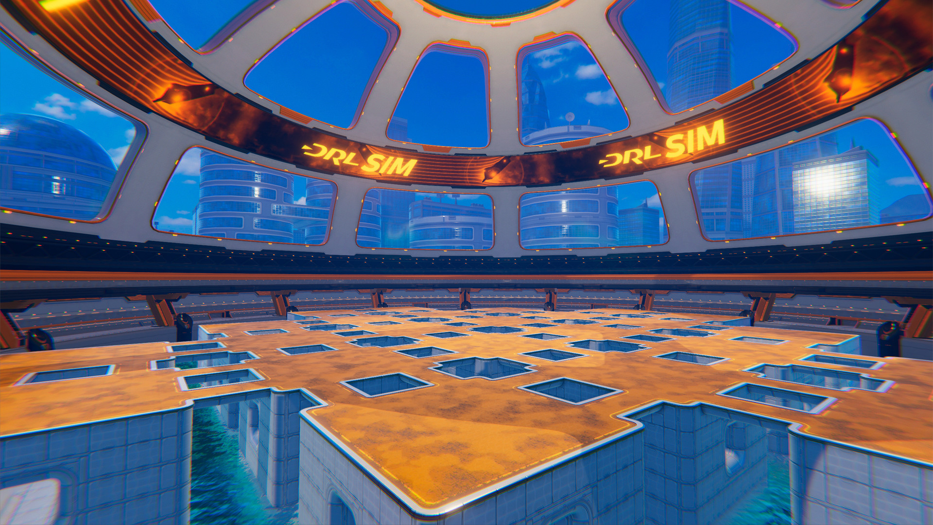 The Drone Racing League Simulator screenshot