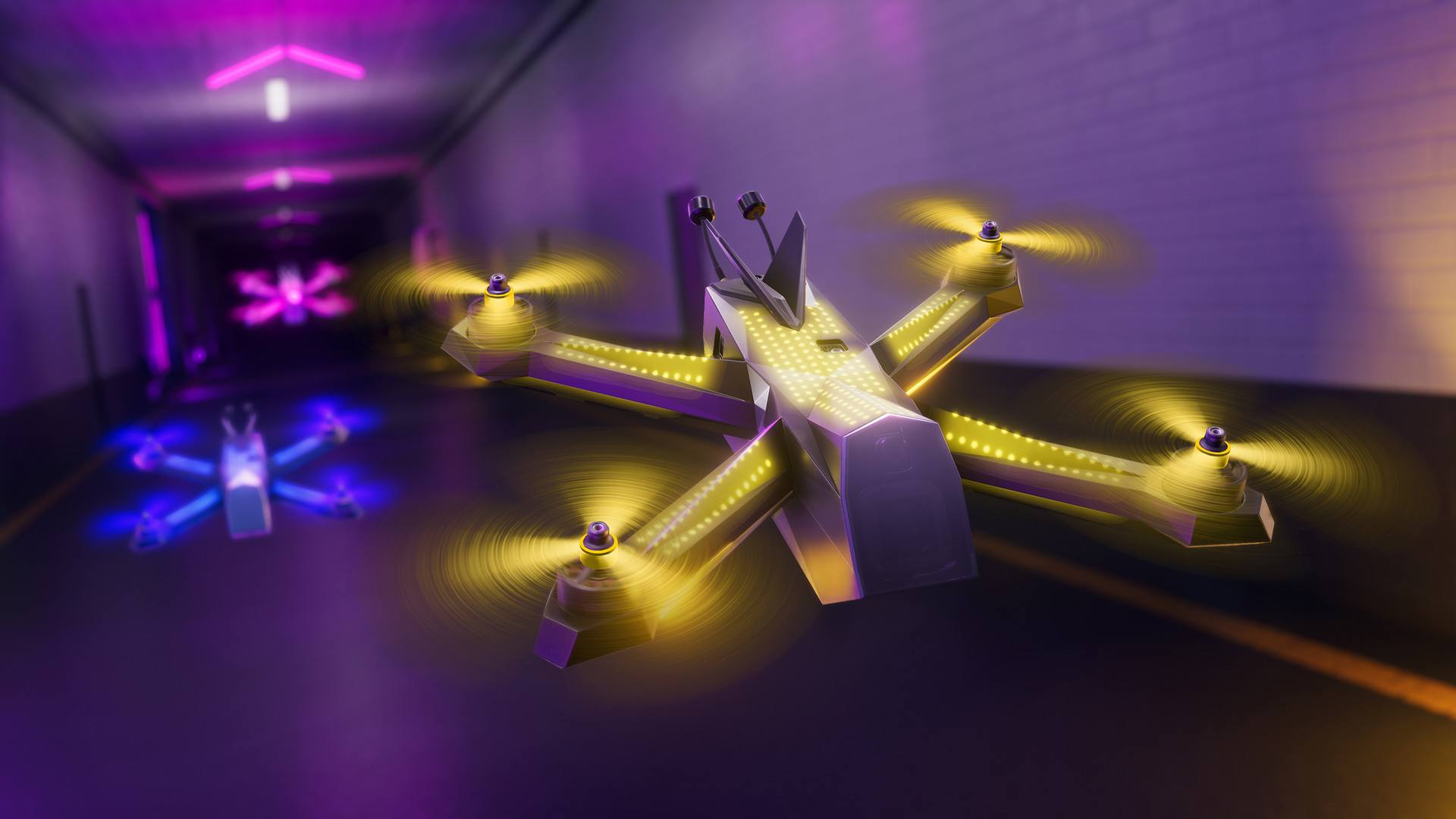 The Drone Racing League Simulator screenshot