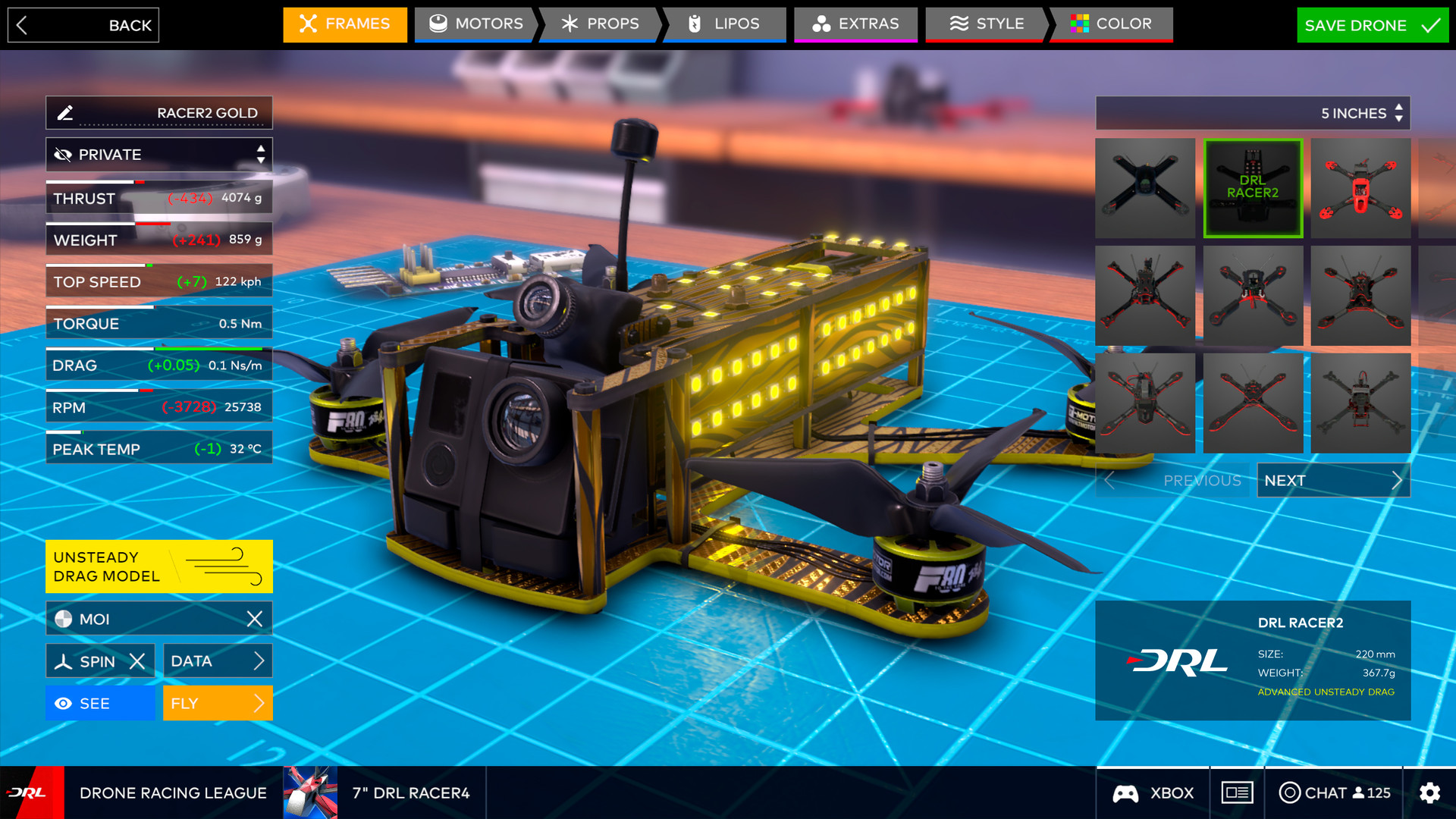 The Drone Racing League Simulator screenshot