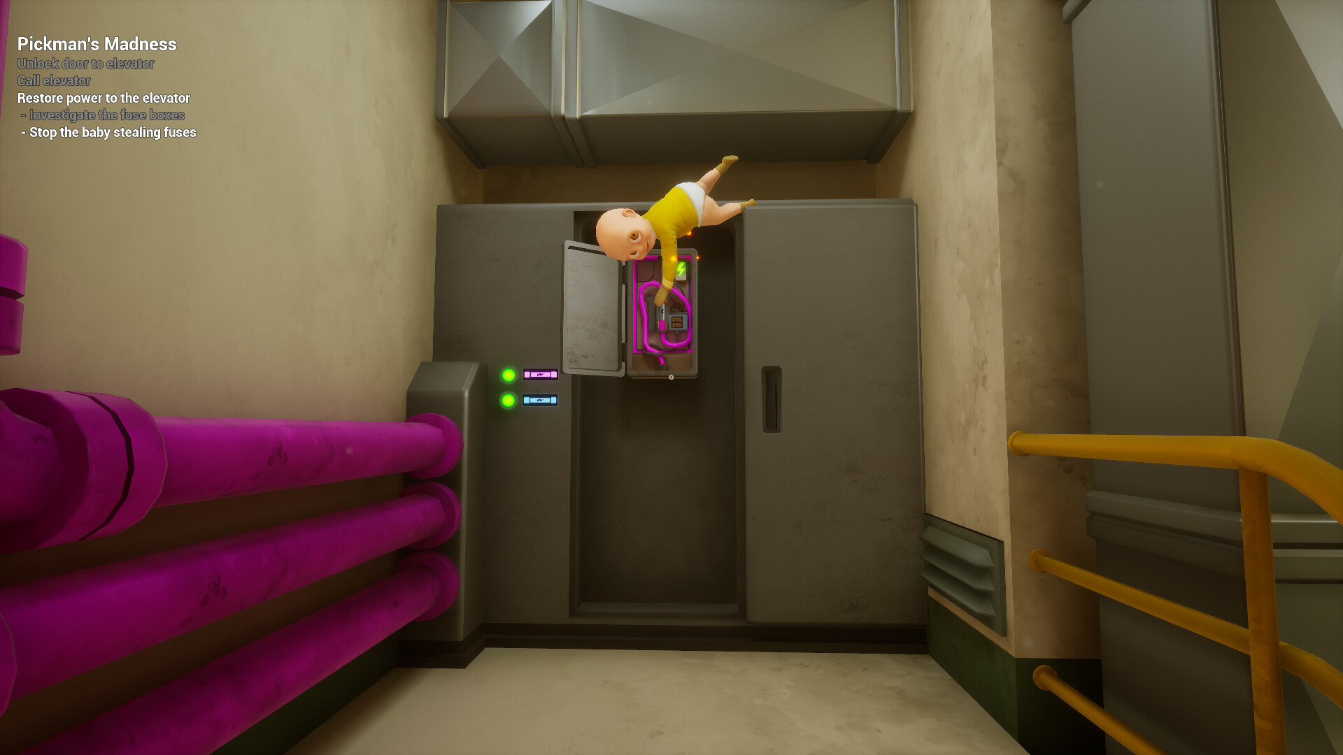The Baby In Yellow screenshot