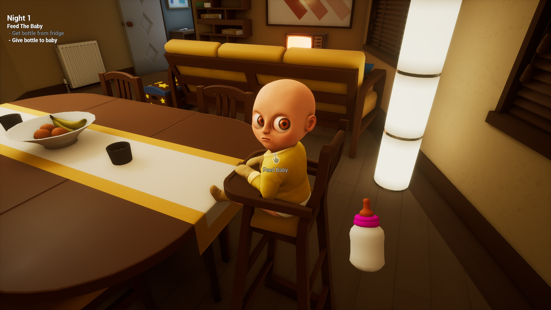 The Baby In Yellow screenshot