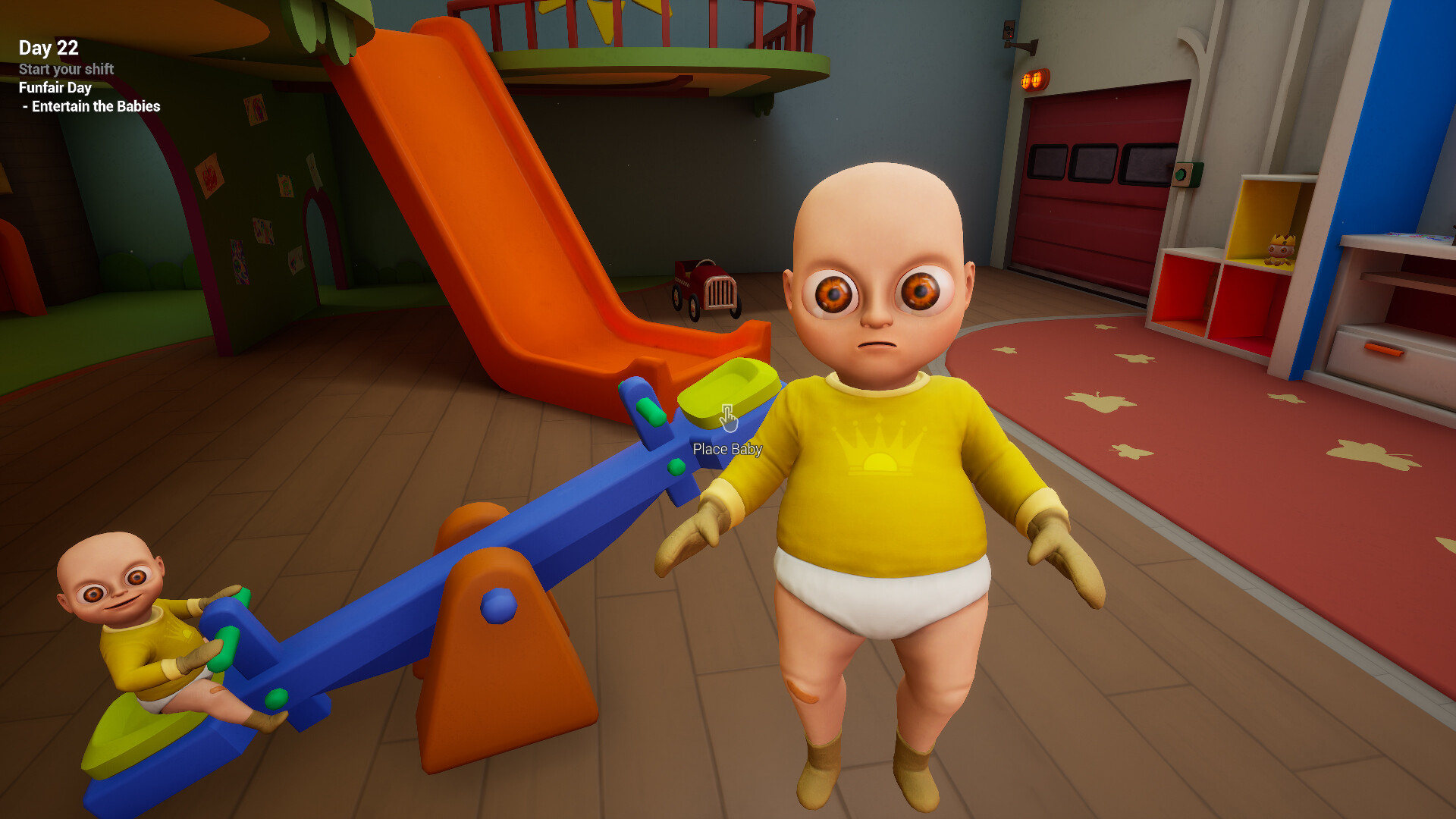 The Baby In Yellow screenshot