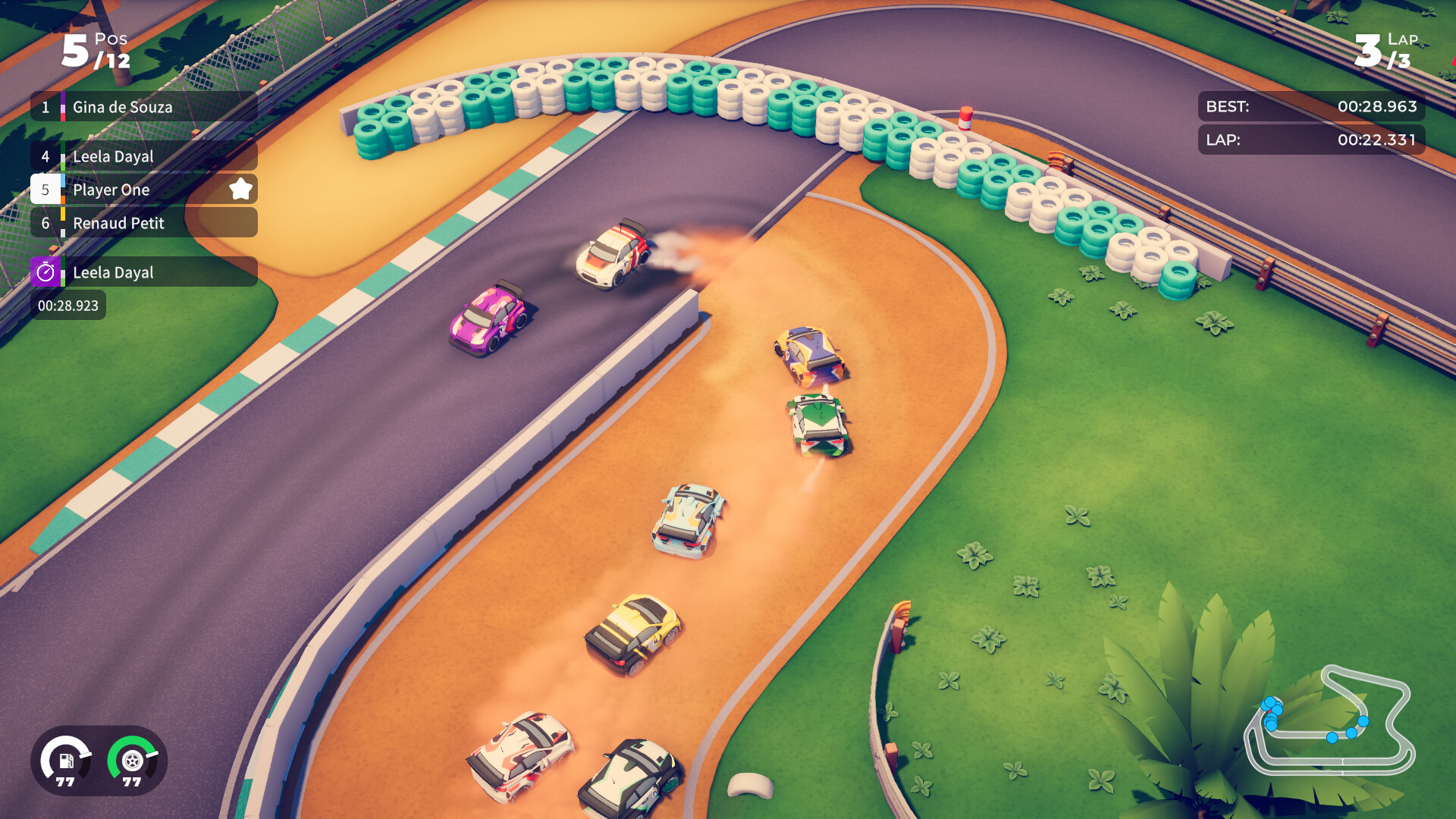 Circuit Superstars screenshot