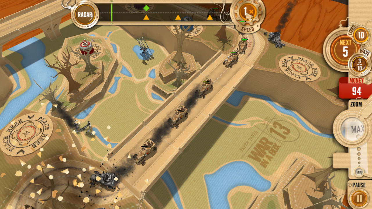 War in a Box: Paper Tanks screenshot