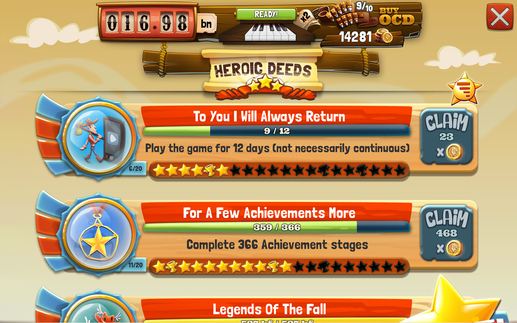 Wild West Saga: Idle Tycoon Clicker screenshot
