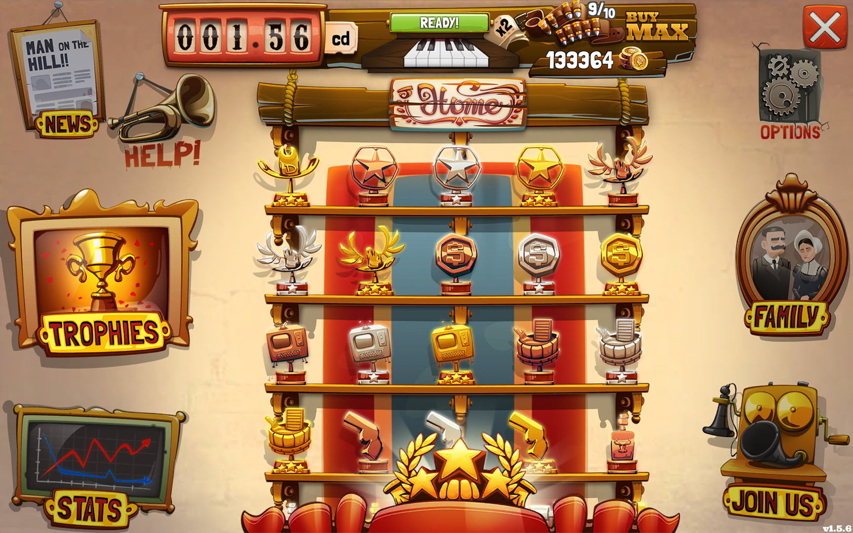 Wild West Saga: Idle Tycoon Clicker screenshot