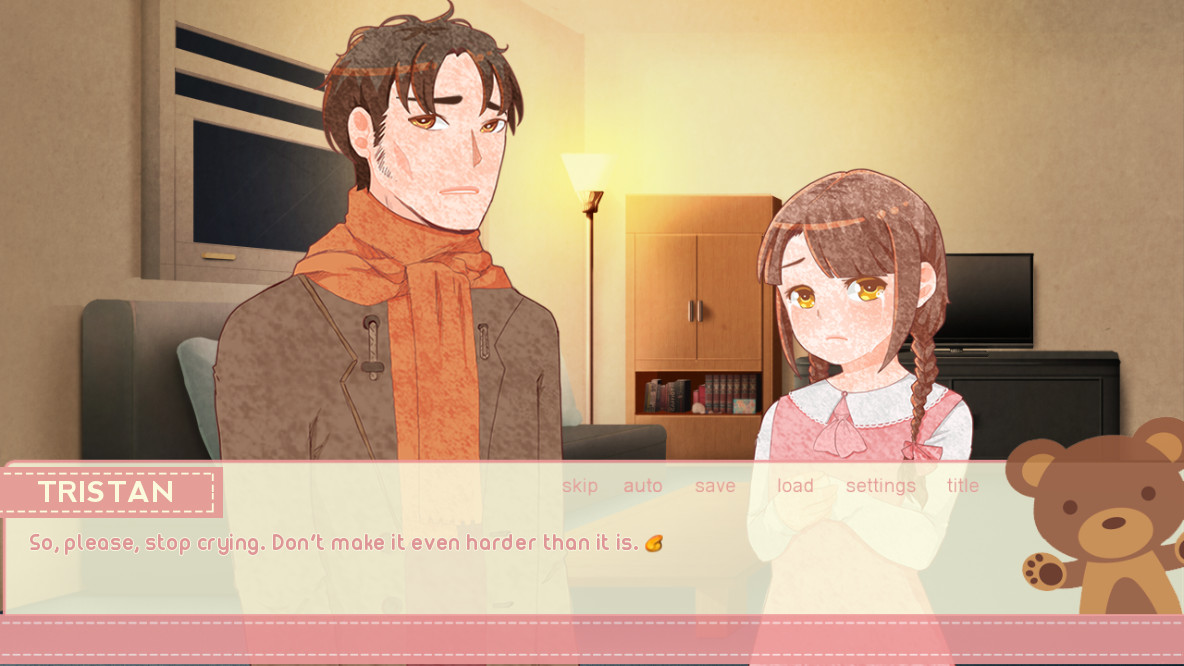 Ambre - a heartbreaking kinetic novel screenshot