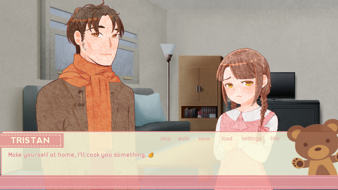 Ambre - a heartbreaking kinetic novel screenshot