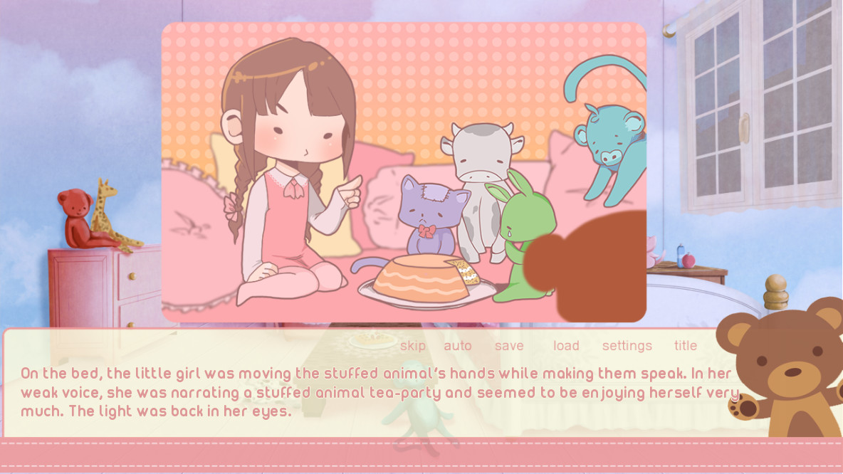 Ambre - a heartbreaking kinetic novel screenshot