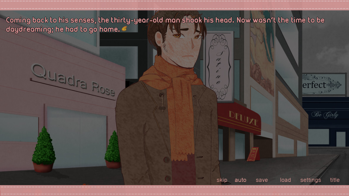 Ambre - a heartbreaking kinetic novel screenshot
