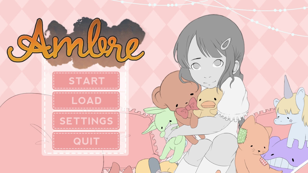 Ambre - a heartbreaking kinetic novel screenshot
