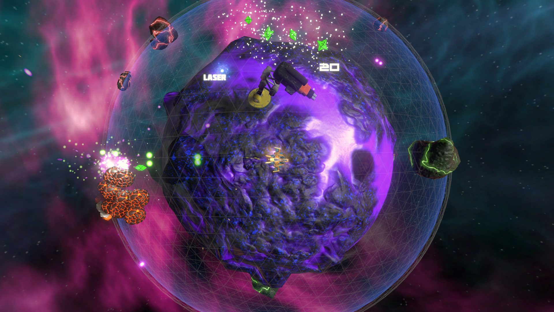 Orbital Invaders screenshot