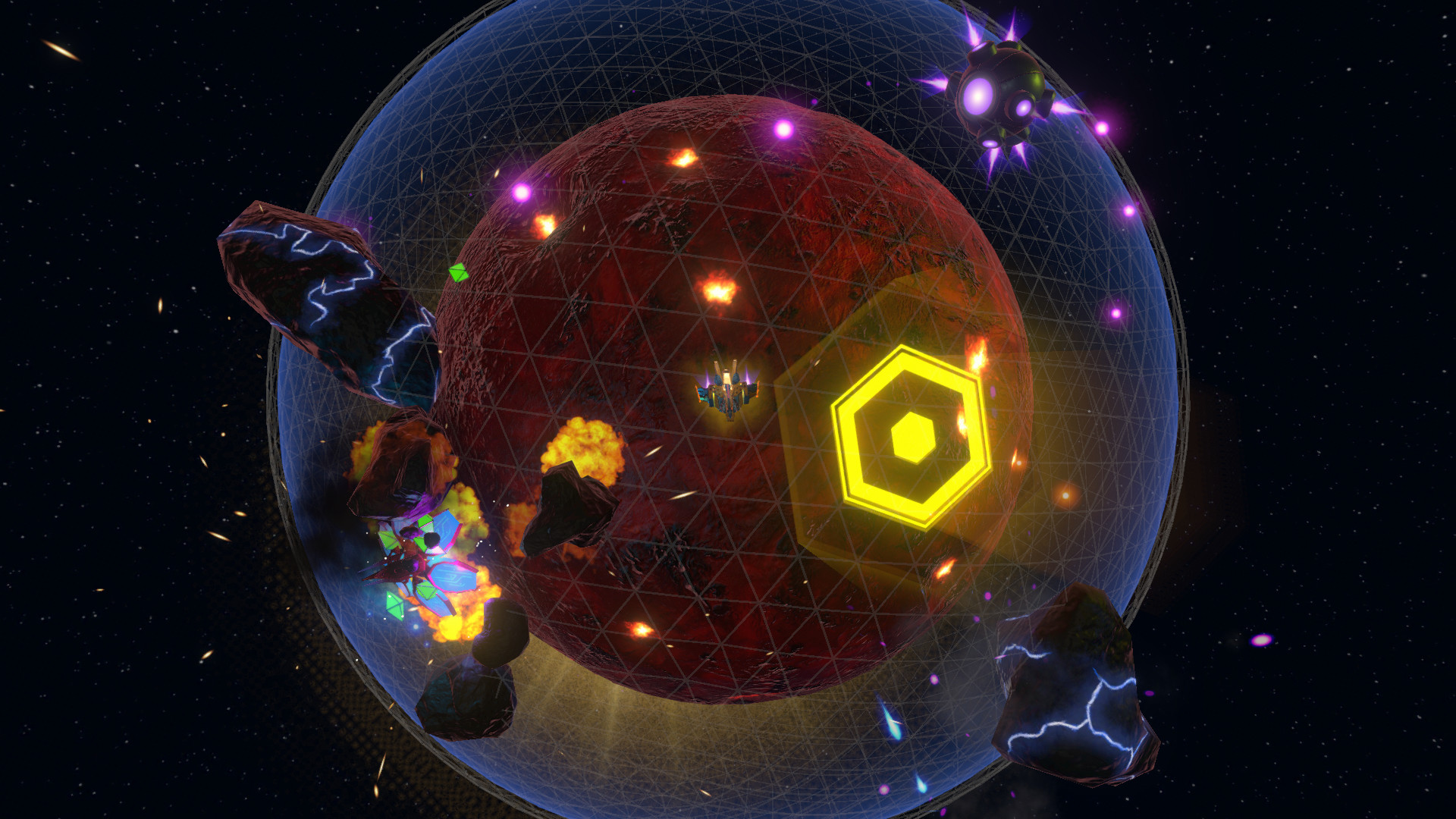 Orbital Invaders screenshot