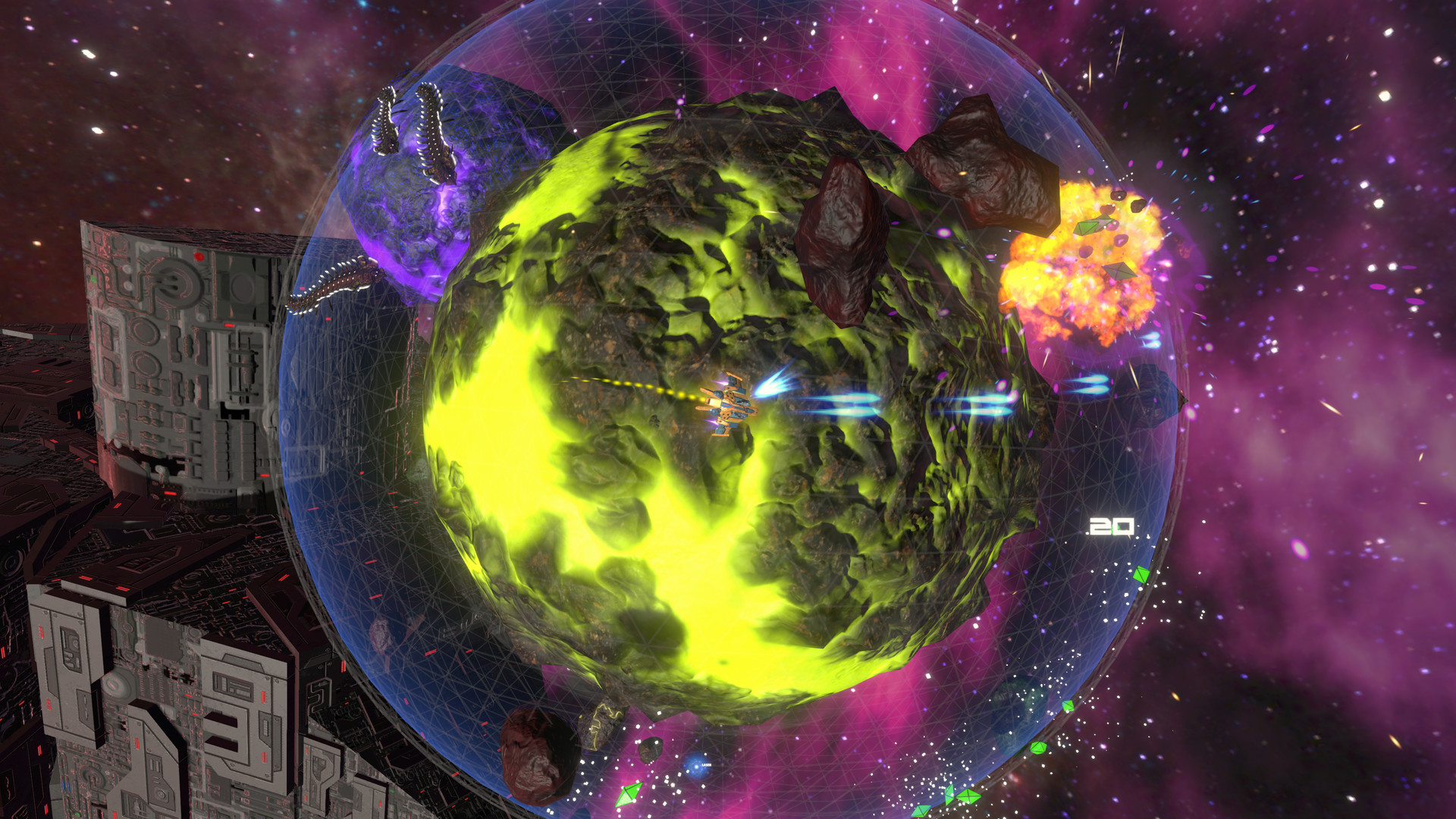 Orbital Invaders screenshot