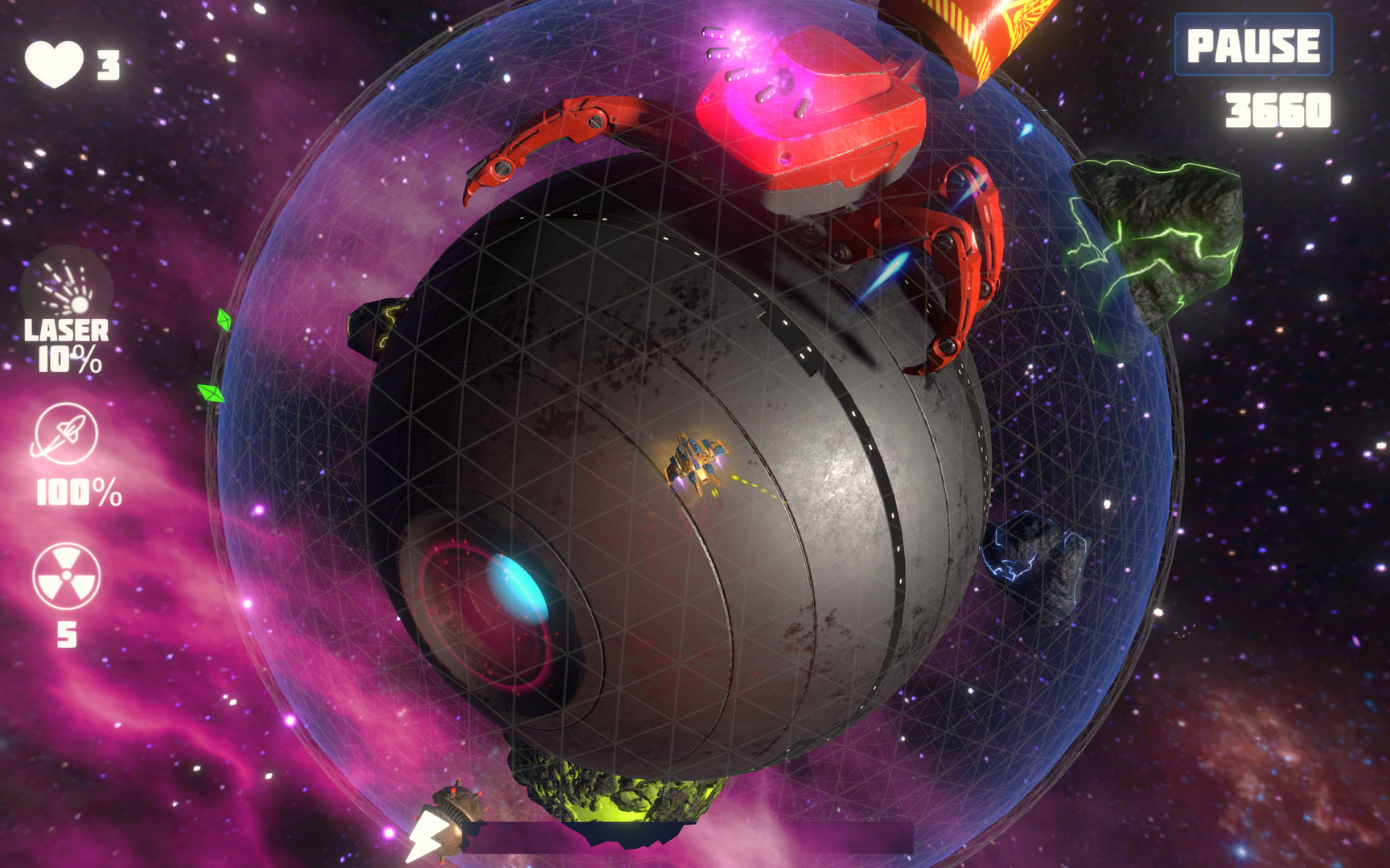 Orbital Invaders screenshot