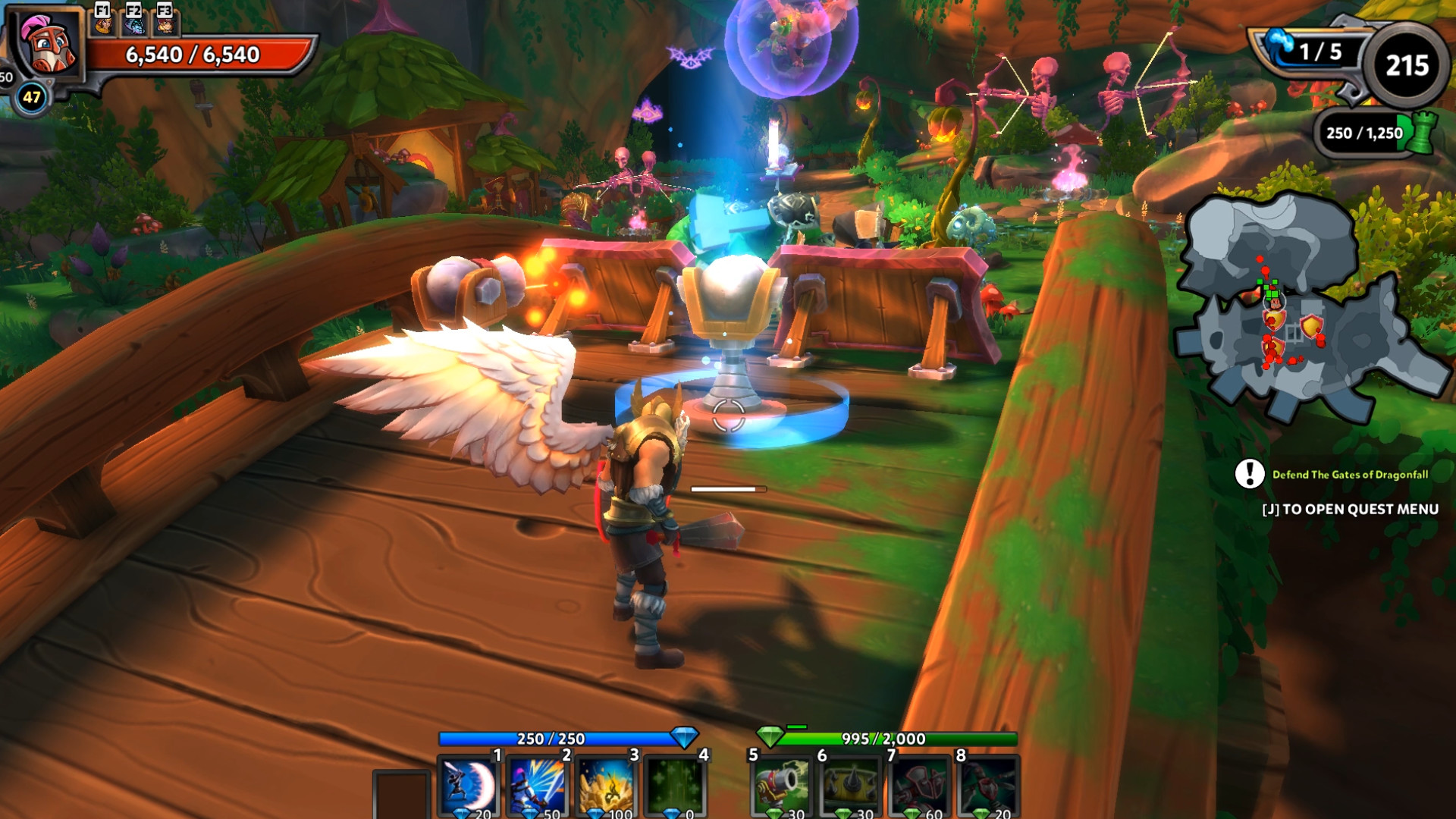 Dungeon Defenders II screenshot