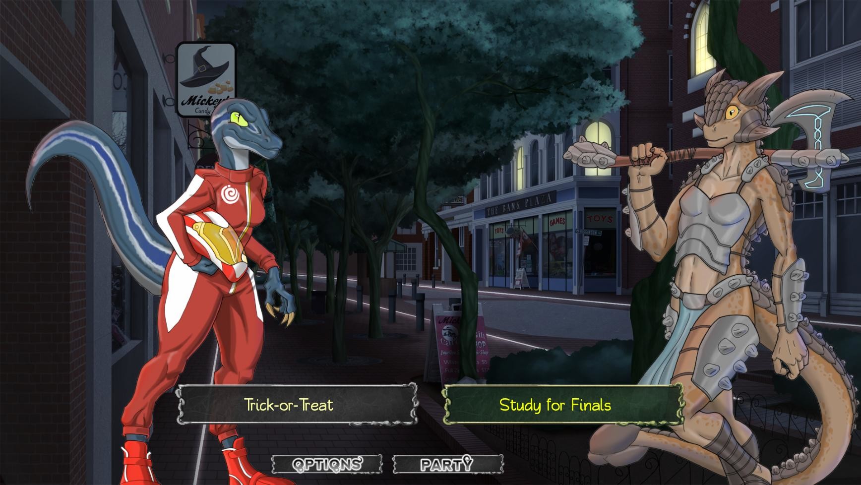 Mythos Ever After: A Cthulhu Dating Sim screenshot